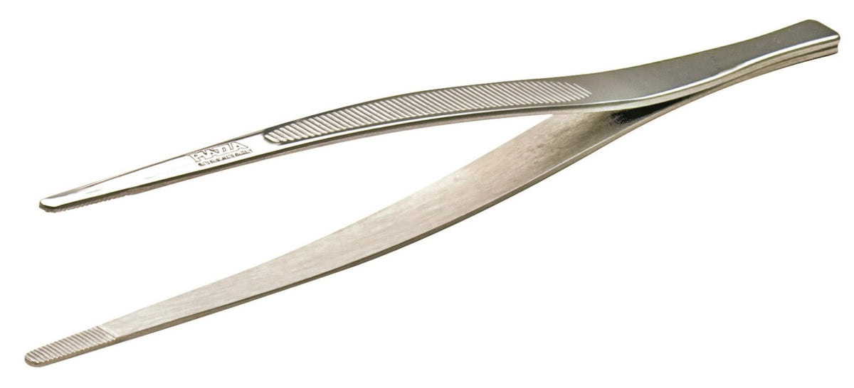 Küchenpinzette 15cm in Silber präsentiert im Onlineshop von KAQTU Design AG. Backutensilien ist von Piazza