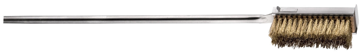Ofenbürste rechteckig 16.5x5.5x7cm Messing Fast Change 167cm in Braun präsentiert im Onlineshop von KAQTU Design AG. Küchenhelfer ist von Piazza