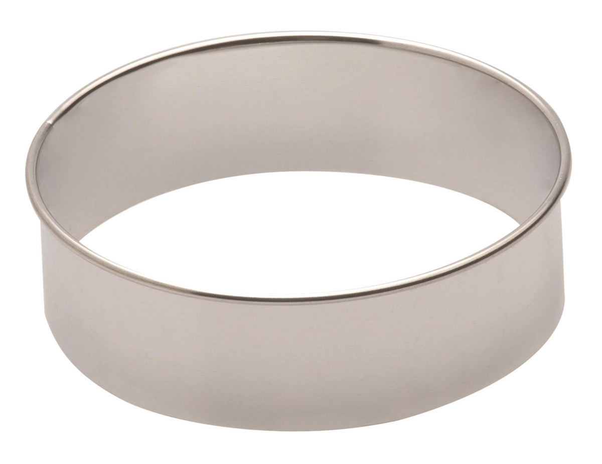 Teigausstecher rund D10cm H3cm in Silber präsentiert im Onlineshop von KAQTU Design AG. Ausstecher ist von Piazza