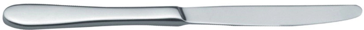 ROMA Tafelmesser monobloc 23.8cm in Silber präsentiert im Onlineshop von KAQTU Design AG. Besteck ist von Piazza