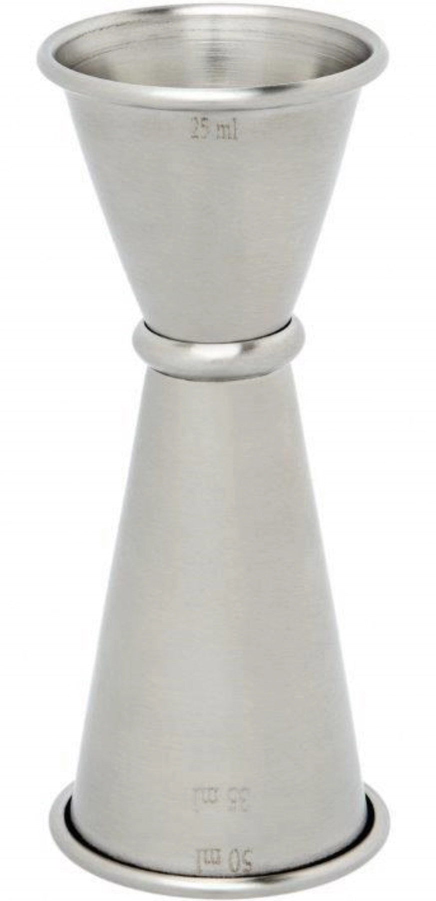 Kippmass 0.025 und 0.05lt Japan Style in Silber präsentiert im Onlineshop von KAQTU Design AG. Barzubehör ist von Piazza