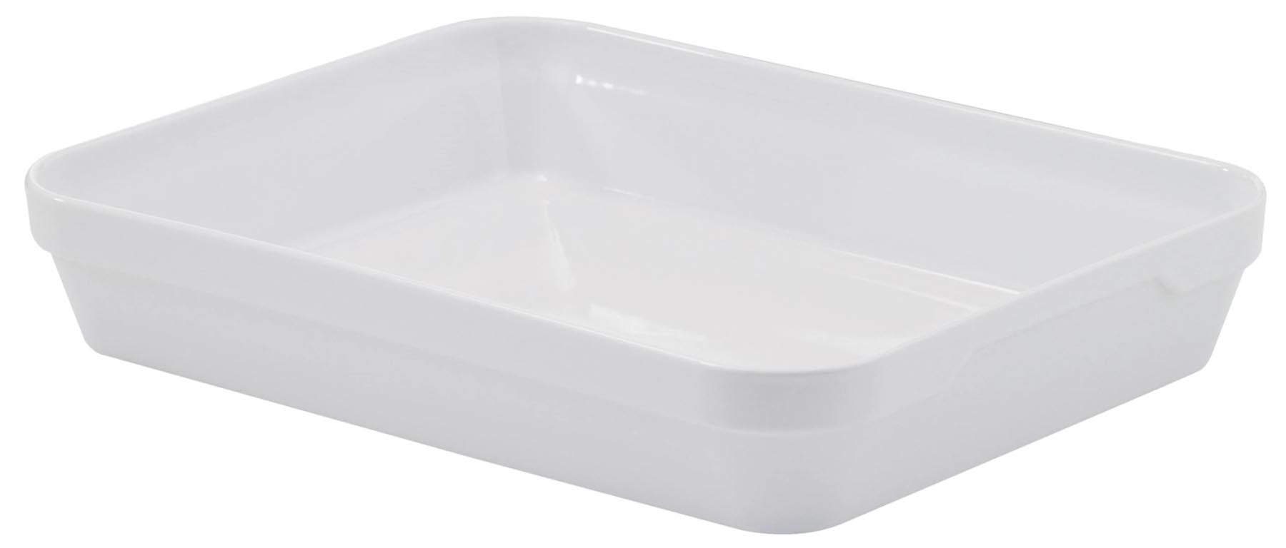 Auflaufform rechteckig 28x17x4.5cm, weiss in Weiss präsentiert im Onlineshop von KAQTU Design AG. Platte ist von Revol