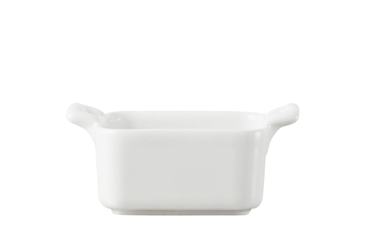Schälchen quadratisch tief, 7 cm, weiss in Weiss präsentiert im Onlineshop von KAQTU Design AG. Schale ist von Revol