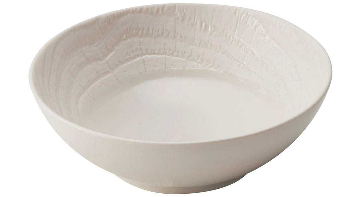 Suppenteller rund, H: 6.5 cm, Ø 19 cm, Elfenbein in Weiss präsentiert im Onlineshop von KAQTU Design AG. Teller ist von Revol