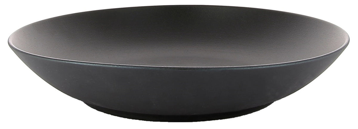 Equinoxe Suppenteller, Ø 27 cm, H: 5 cm, 130 cl, schwarz in Schwarz präsentiert im Onlineshop von KAQTU Design AG. Teller ist von Revol