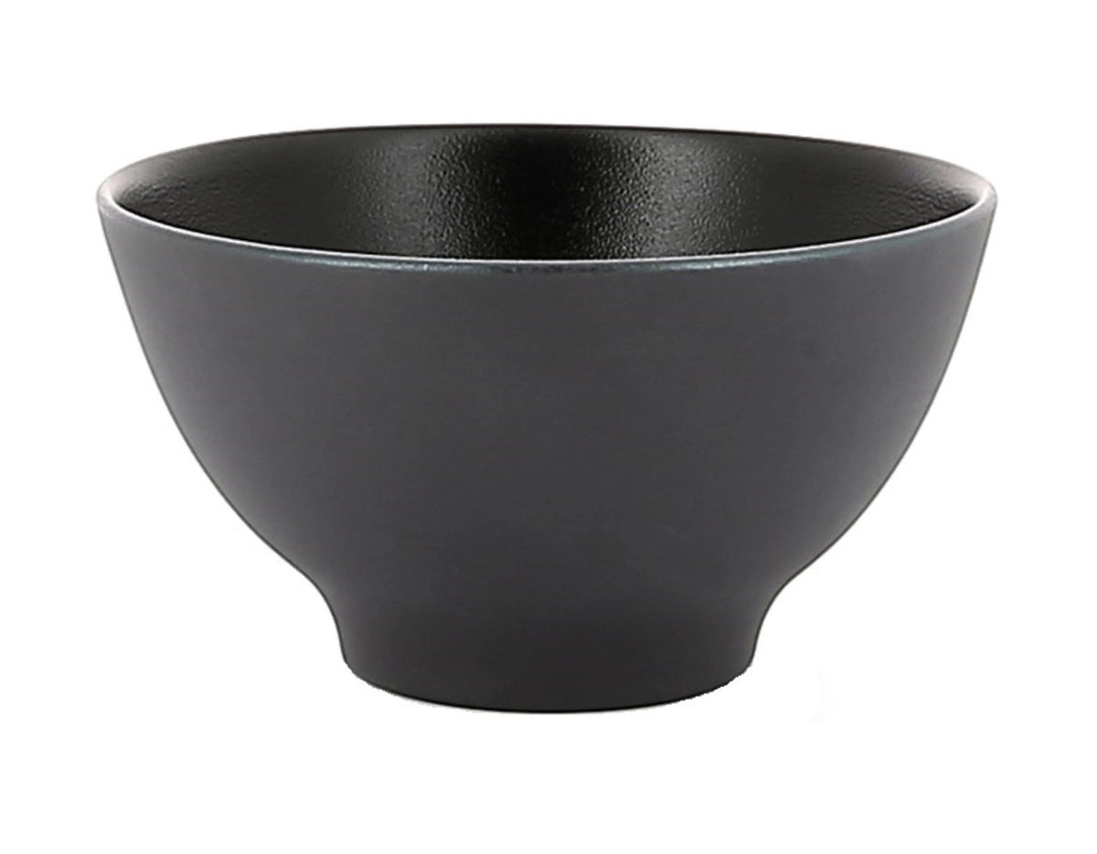 Equinoxe Reisschüssel, Ø 12 cm, H: 6.5 cm, 30 cl, schwarz in Schwarz präsentiert im Onlineshop von KAQTU Design AG. Schüssel ist von Revol