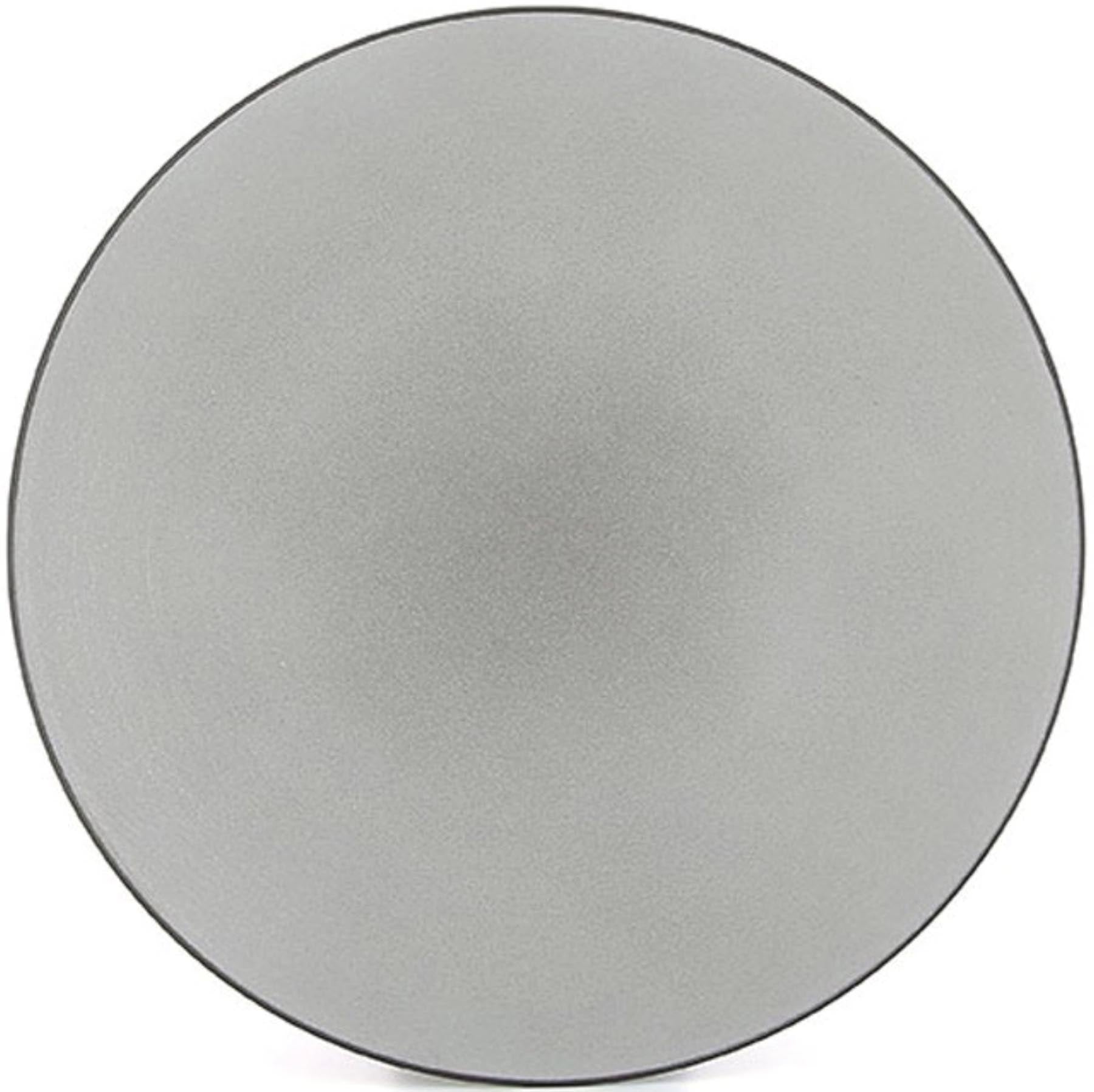 Equinoxe Teller flach, Ø24cm, H:3cm, pfeffer in Silber präsentiert im Onlineshop von KAQTU Design AG. Teller ist von Revol