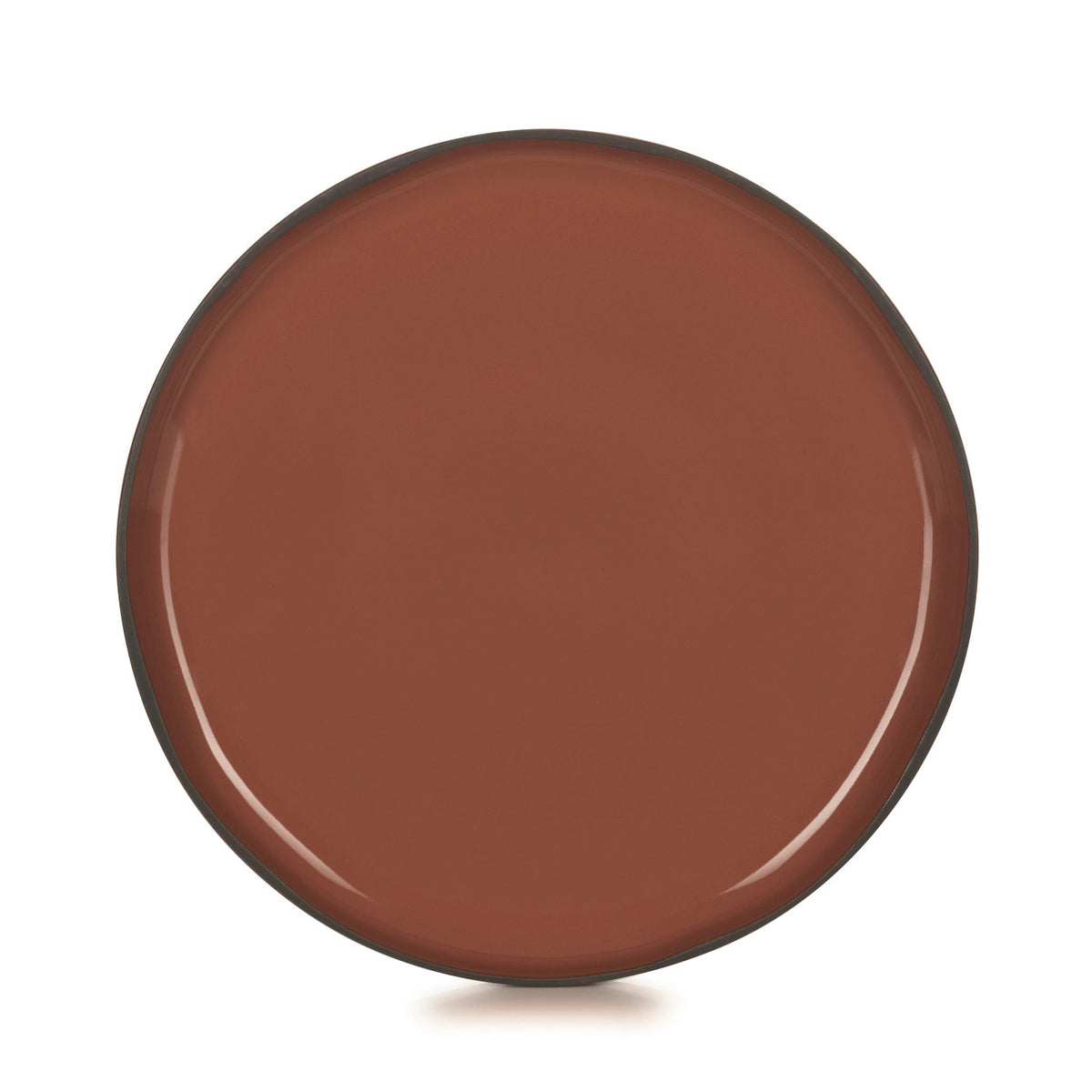 Caractère Speiseteller, Ø28cm, Zimt in Braun präsentiert im Onlineshop von KAQTU Design AG. Teller ist von Revol