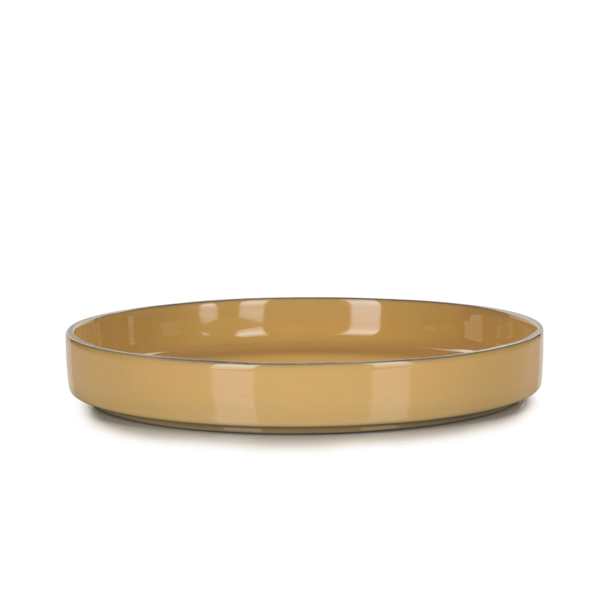 Caractère Gourmetteller, Ø23cm, Kurkuma in Orange präsentiert im Onlineshop von KAQTU Design AG. Teller ist von Revol