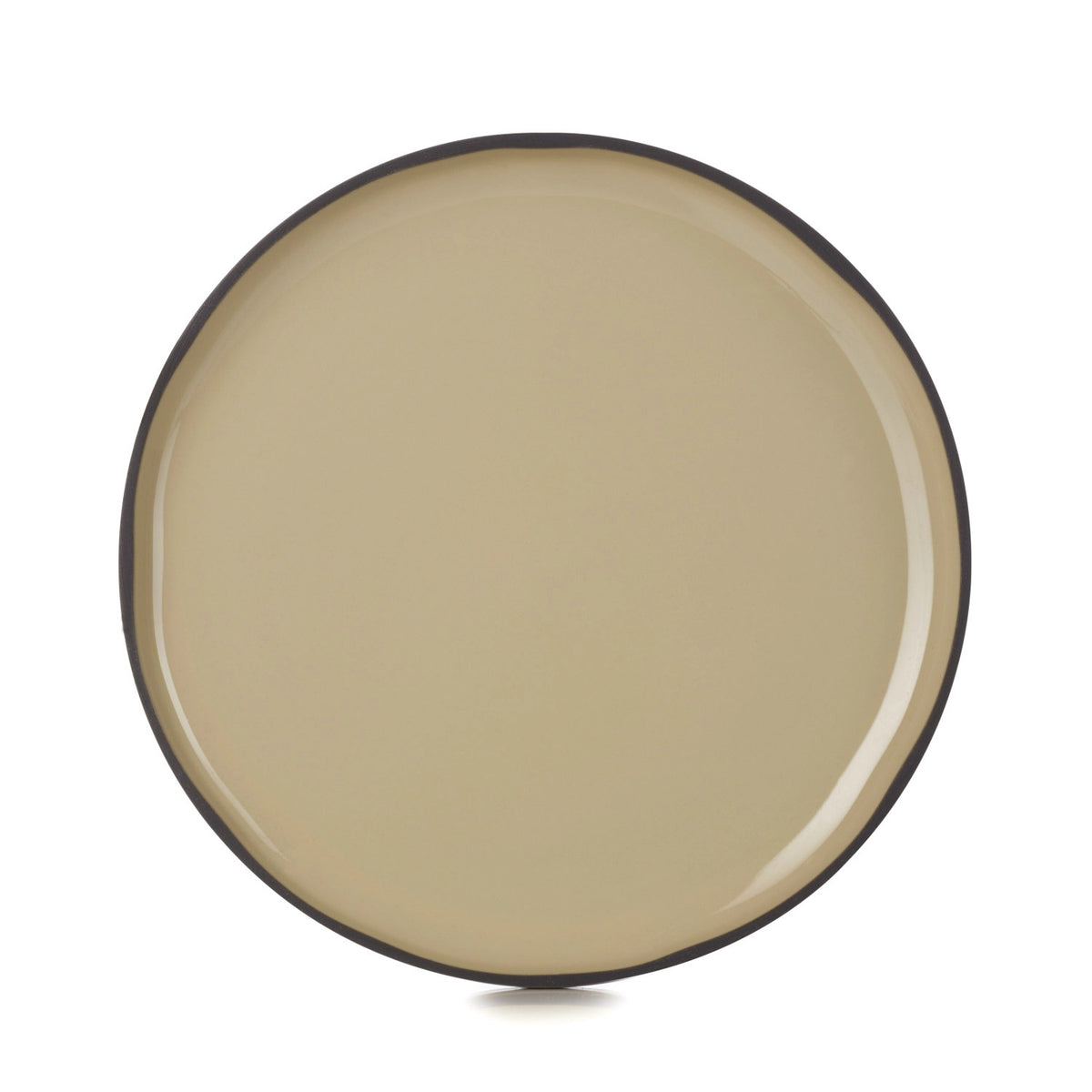 Caractère Dessertteller, Ø15cm, Muskatnuss in Beige präsentiert im Onlineshop von KAQTU Design AG. Teller ist von Revol