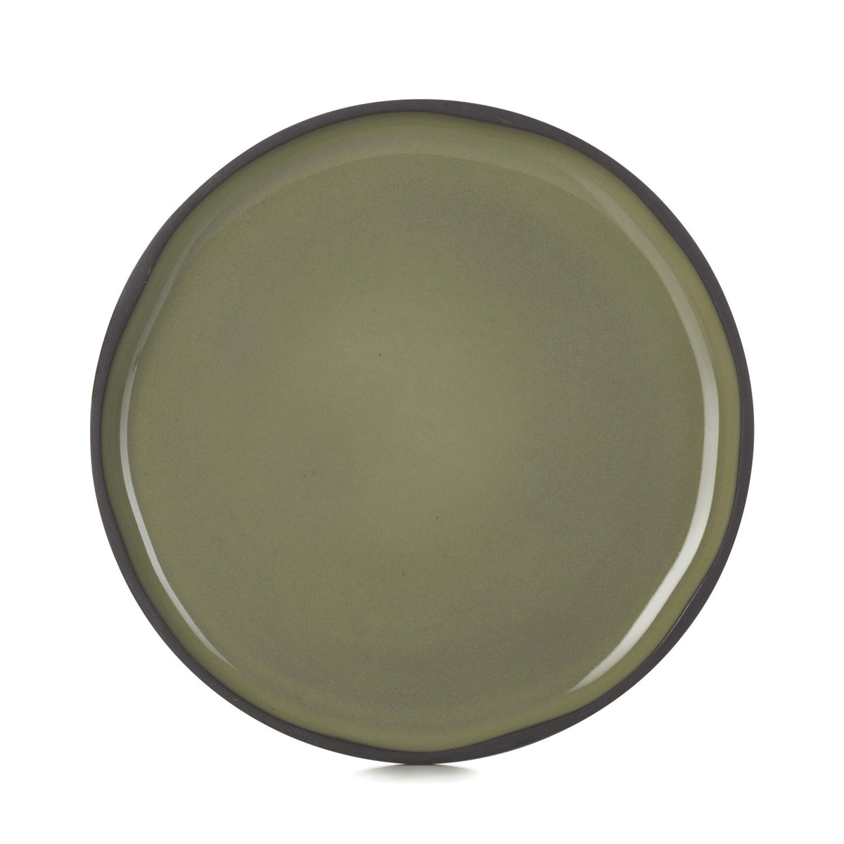Caractère Dessertteller, Ø15cm, Kardamom in Grün präsentiert im Onlineshop von KAQTU Design AG. Teller ist von Revol