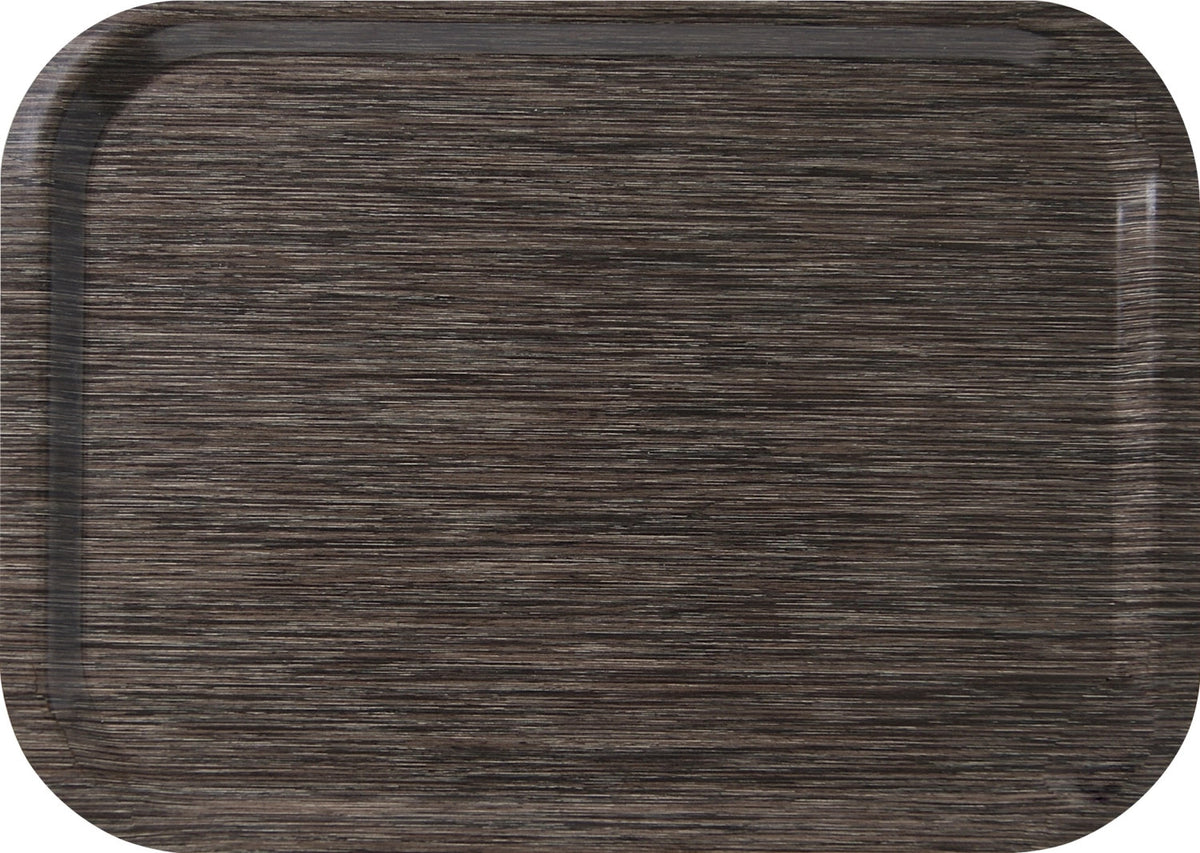Tablett Fast Food Wenge rutschfest 37.5x26cm in Braun präsentiert im Onlineshop von KAQTU Design AG. Tablett ist von Roltex