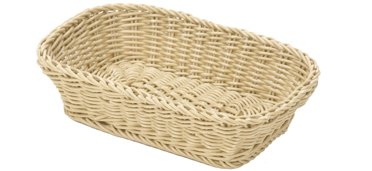 Korb rechteckig, h-beige, 26.5x19x7cm in Beige präsentiert im Onlineshop von KAQTU Design AG. Aufbewahrungsbehälter ist von Westmark