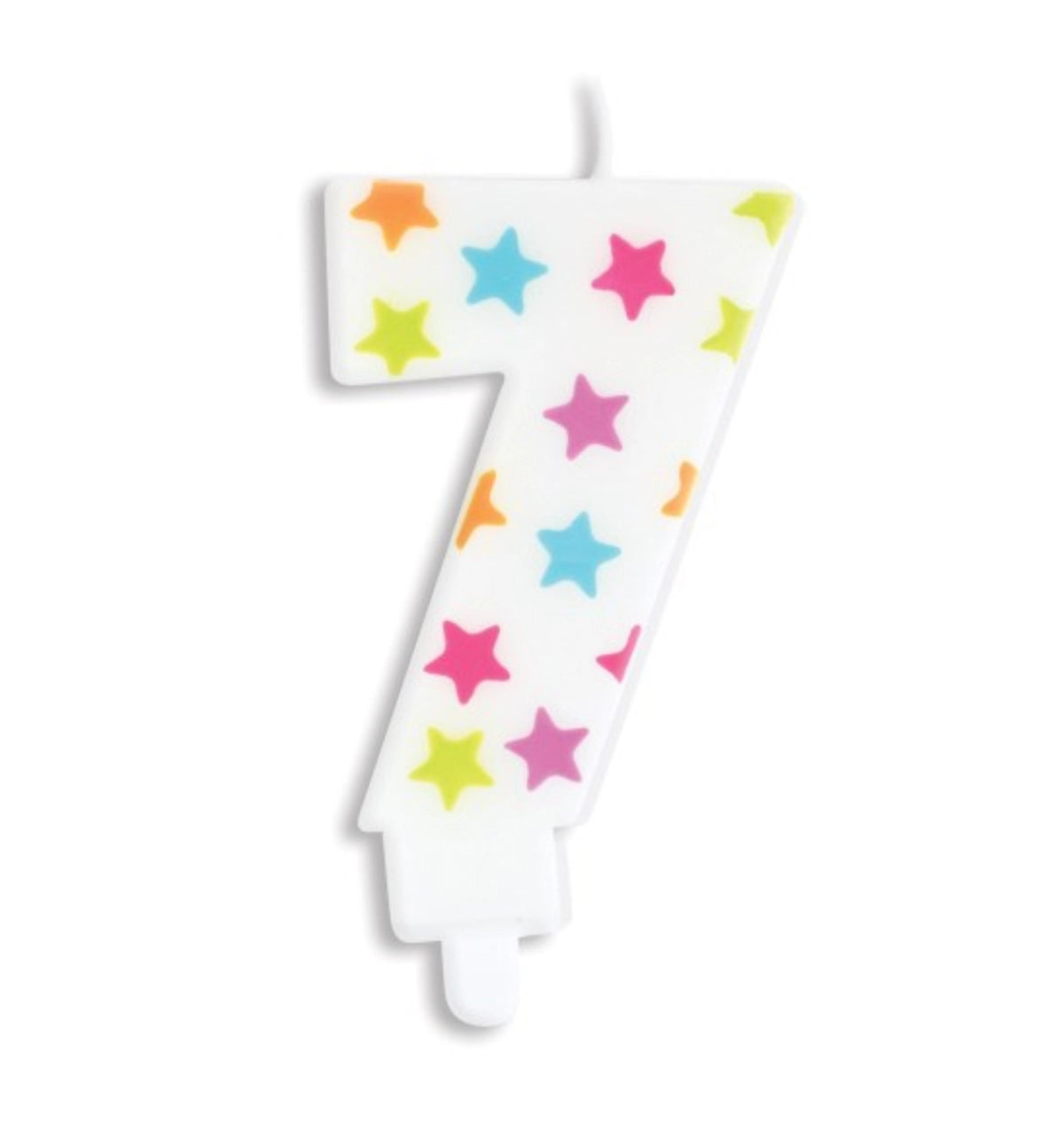 Kerze Nummer 7 in Mehrfarbig präsentiert im Onlineshop von KAQTU Design AG. Kerzen ist von Scrap Cooking