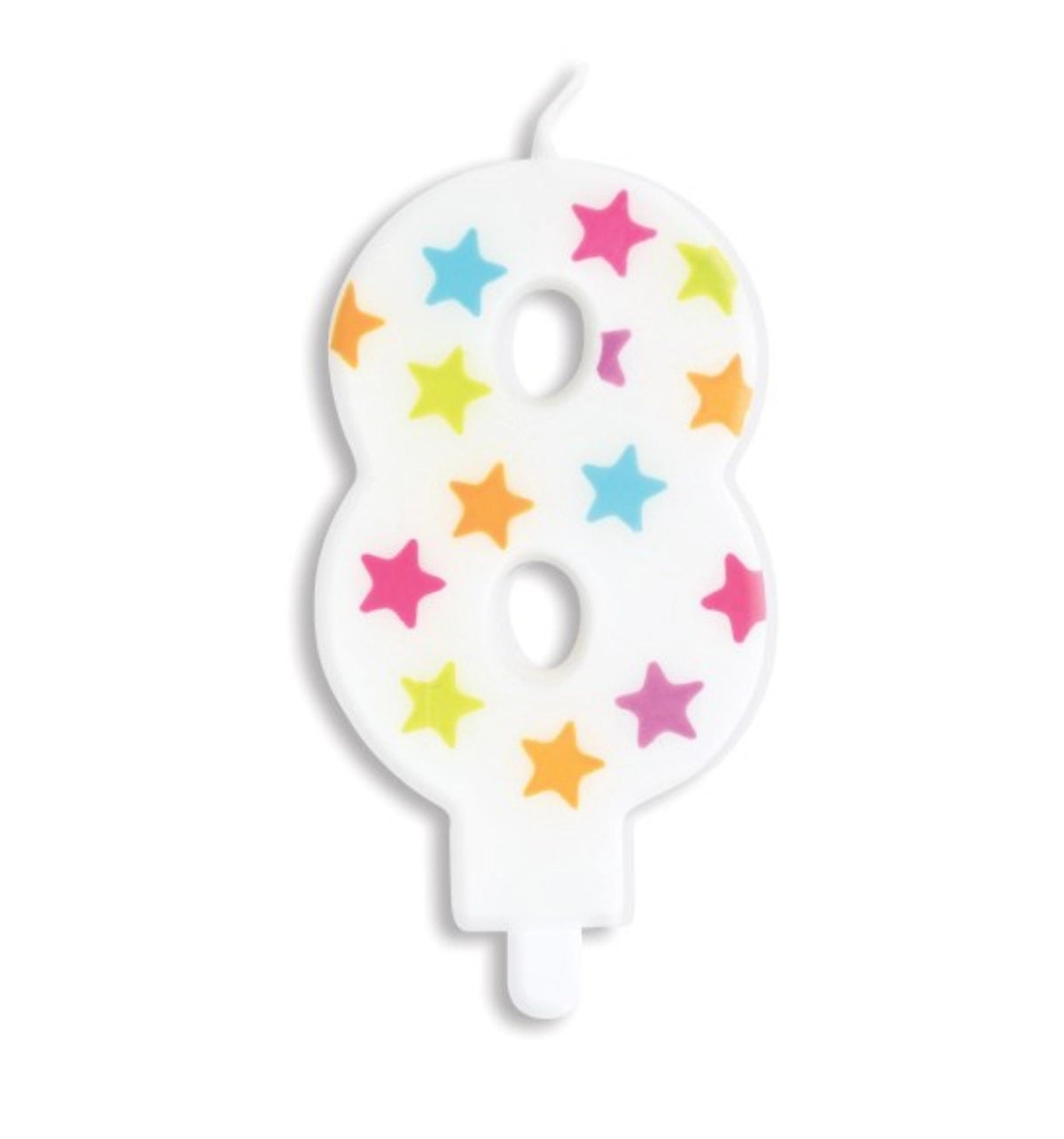 Kerze Nummer 8 in Mehrfarbig präsentiert im Onlineshop von KAQTU Design AG. Kerzen ist von Scrap Cooking