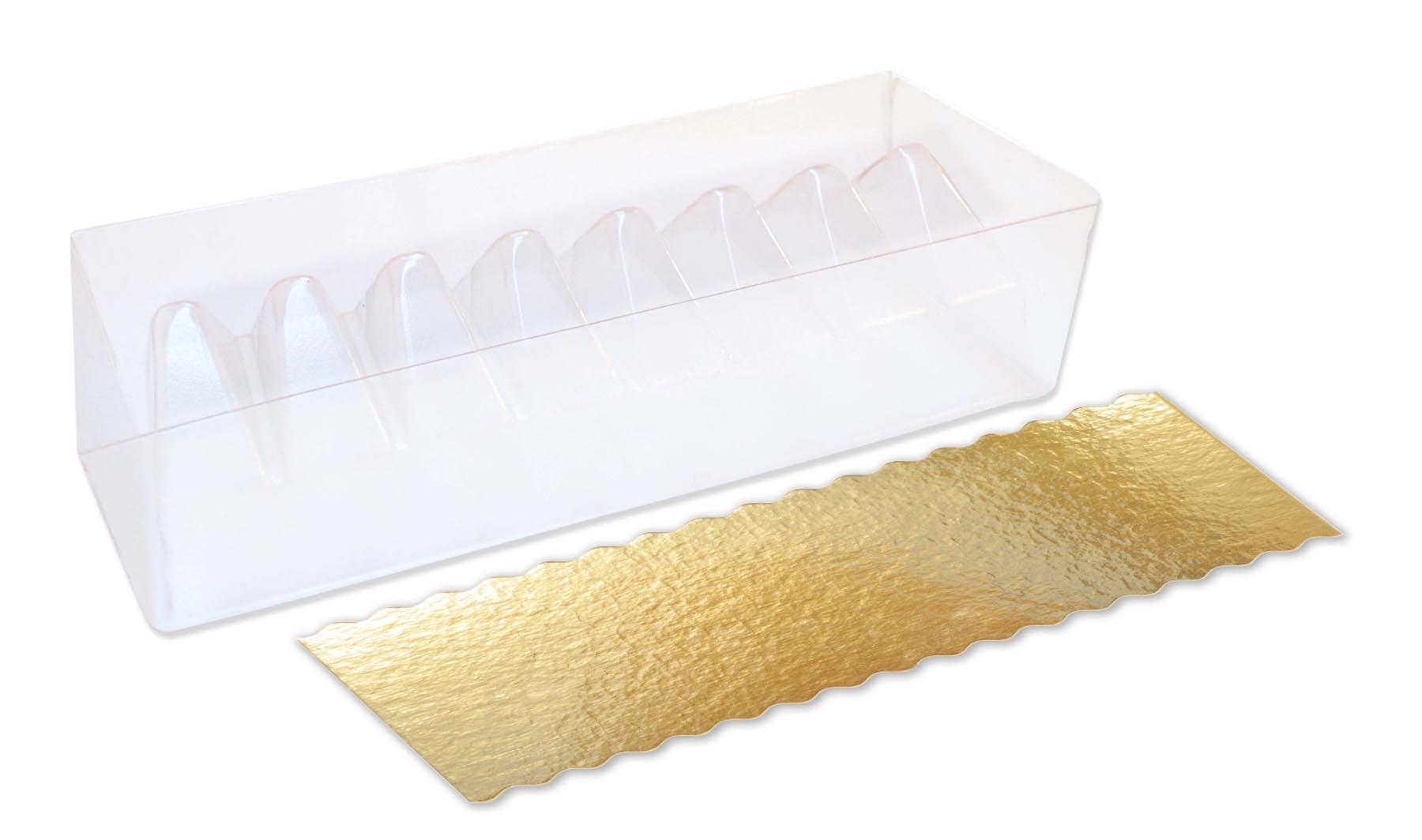 Set Bûche Royale in Transparent präsentiert im Onlineshop von KAQTU Design AG. Backform / Backblech ist von Scrap Cooking