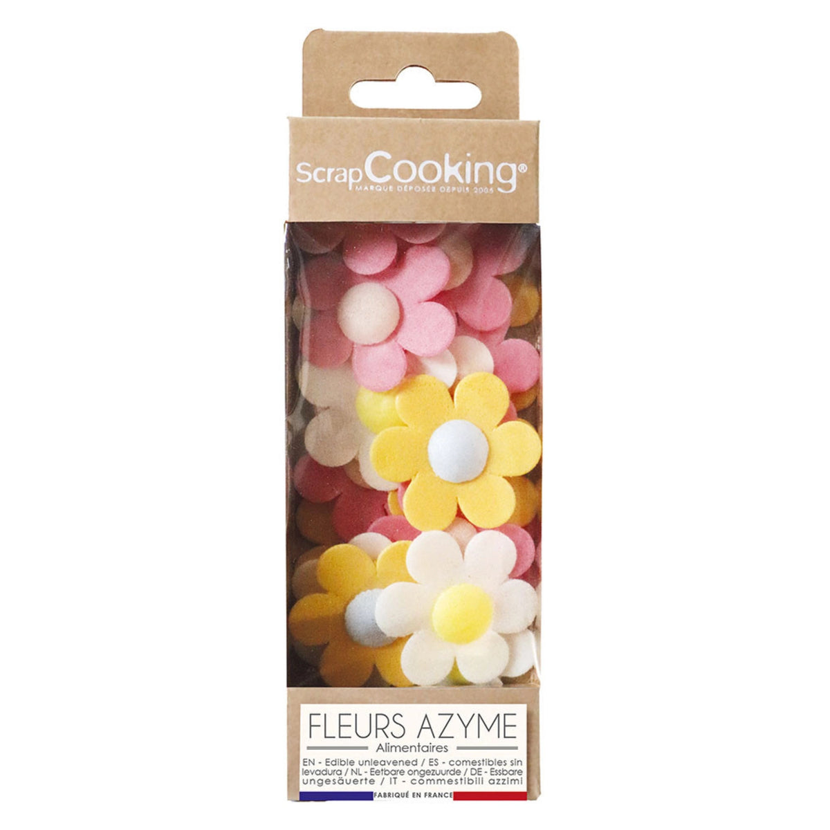 12 Stk. Zuckerfiguren essbar Anemonen in Mehrfarbig präsentiert im Onlineshop von KAQTU Design AG. Zutaten ist von Scrap Cooking
