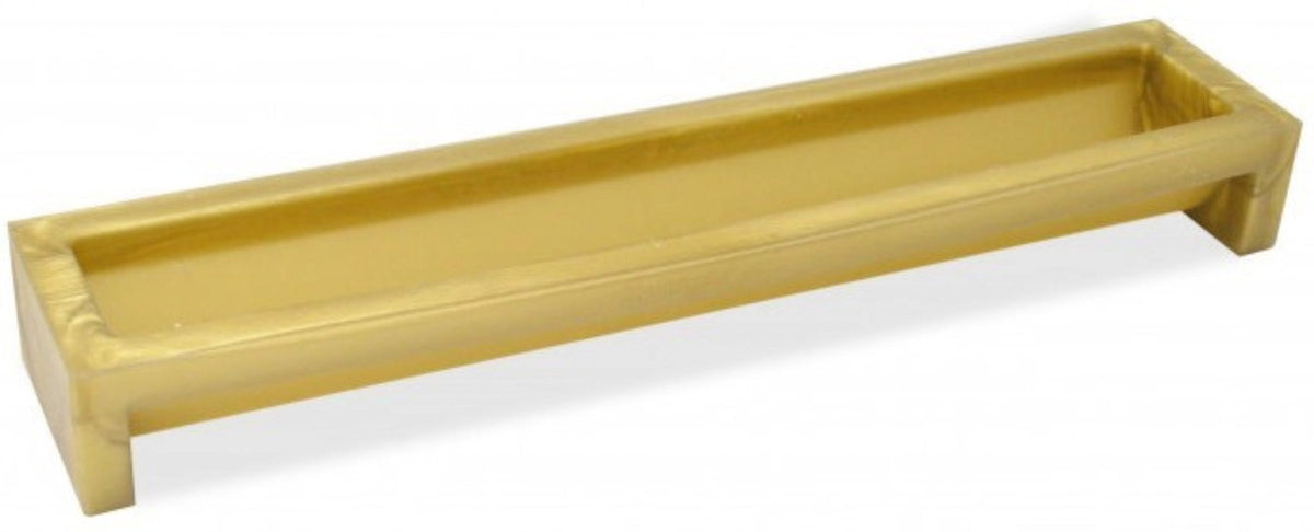 Silikonform Bûche 25cm in Gold präsentiert im Onlineshop von KAQTU Design AG. Backform / Backblech ist von Scrap Cooking