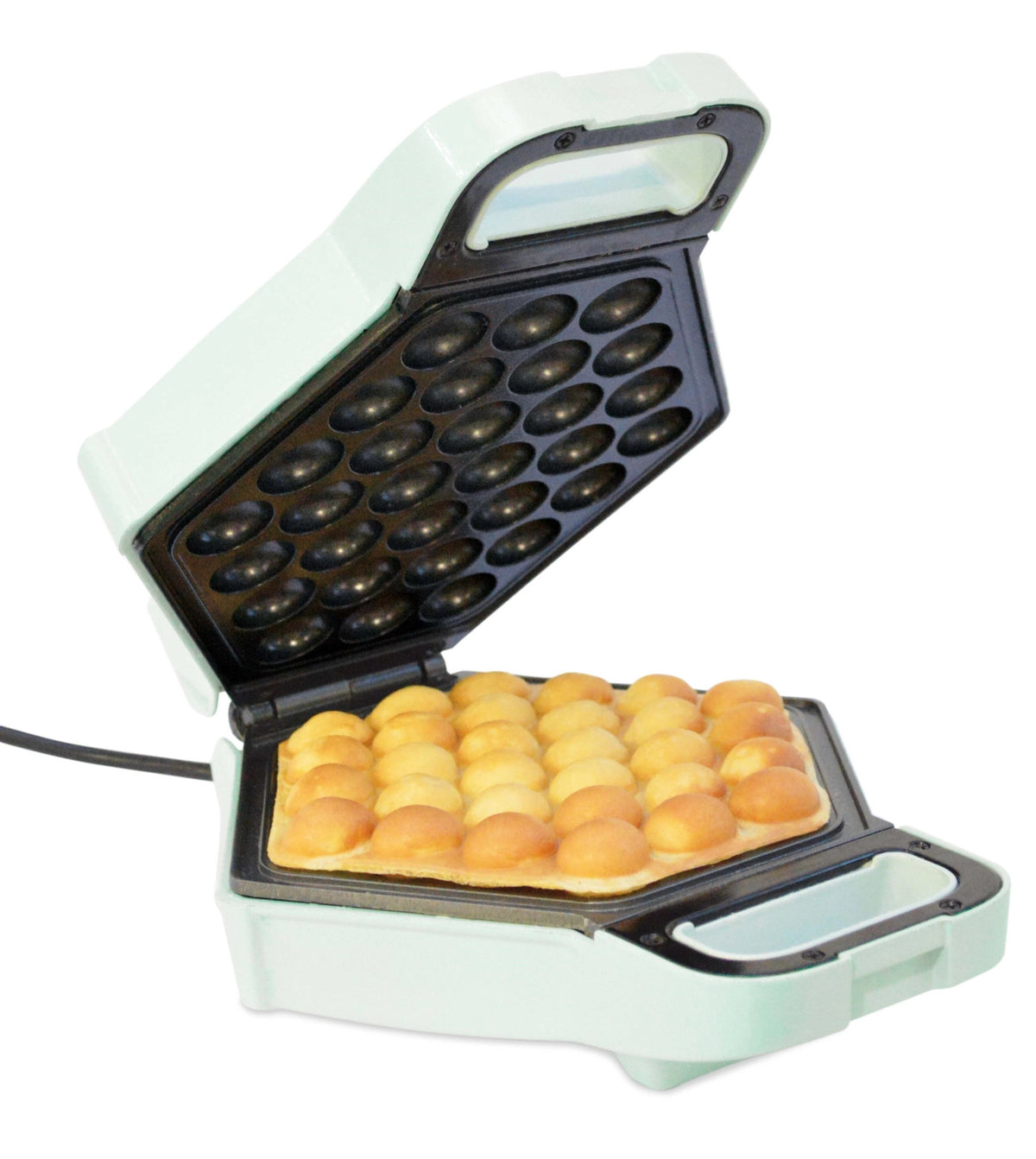 Bubble-Waffles Factory in Grün präsentiert im Onlineshop von KAQTU Design AG. Küchengerät ist von Scrap Cooking
