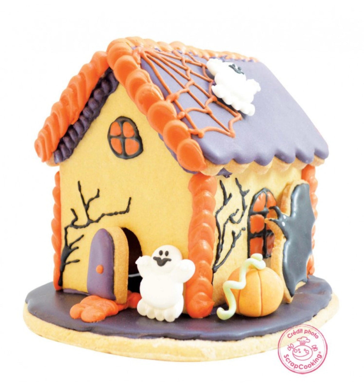 5-tlg. Set Ausstecher Halloween Horror House in Schwarz präsentiert im Onlineshop von KAQTU Design AG. Ausstecher ist von Scrap Cooking
