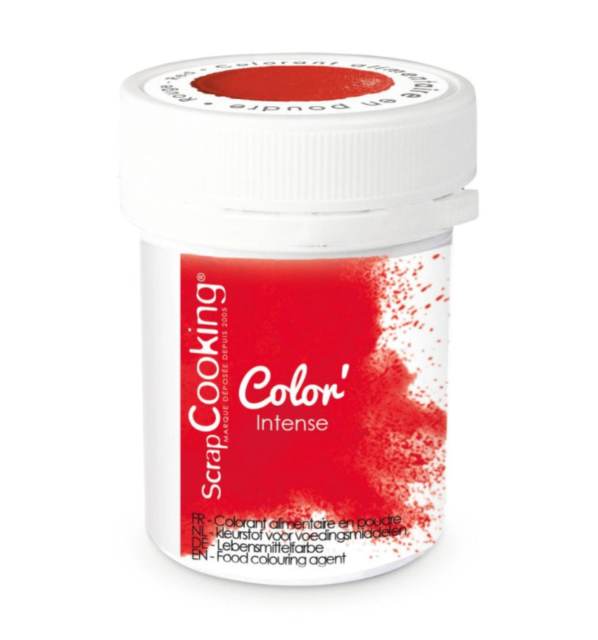 Dekopulver Rot ultra intensiv 5g in Rot präsentiert im Onlineshop von KAQTU Design AG. Zutaten ist von Scrap Cooking