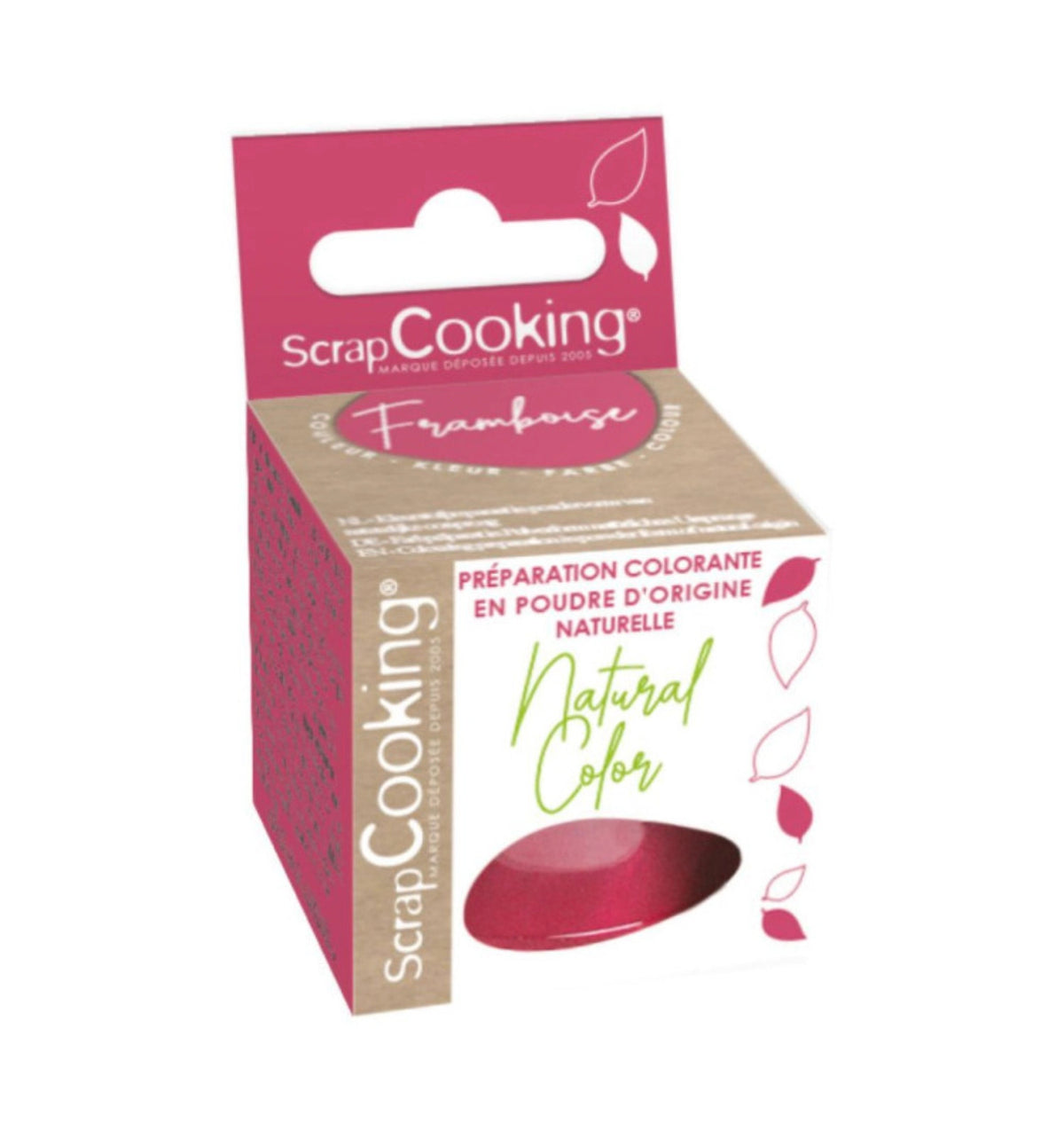 Natur Farbpulver Rot 10g in Rot präsentiert im Onlineshop von KAQTU Design AG. Zutaten ist von Scrap Cooking