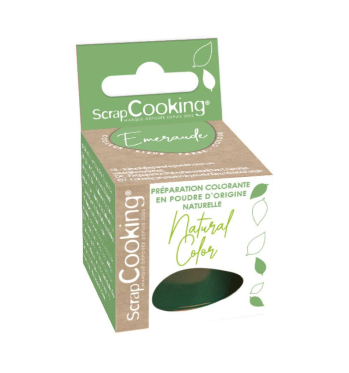 Natur Farbpulver grün 10g in Grün präsentiert im Onlineshop von KAQTU Design AG. Zutaten ist von Scrap Cooking
