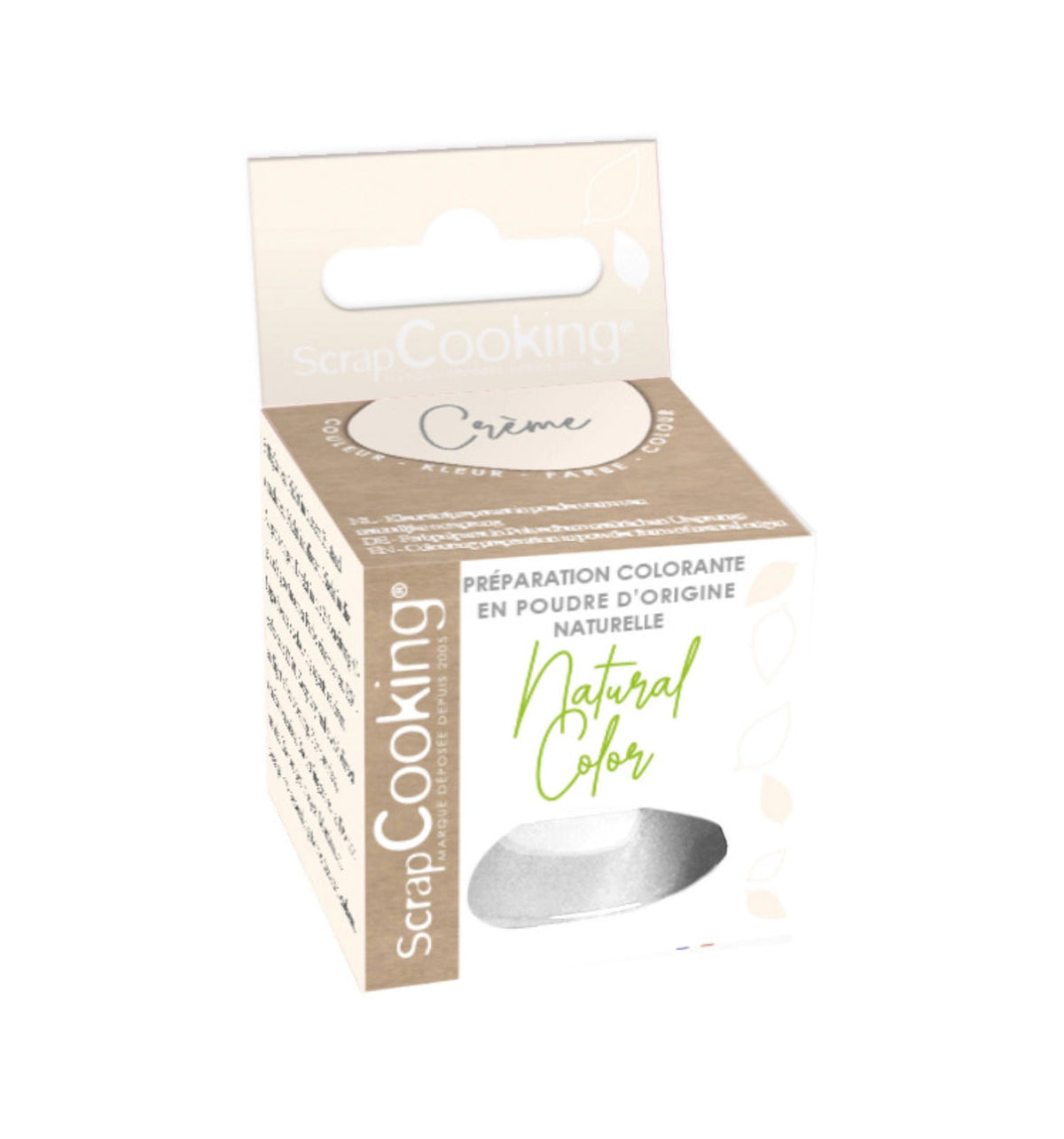 Natur Farbpulver weiss 10g in Weiss präsentiert im Onlineshop von KAQTU Design AG. Zutaten ist von Scrap Cooking