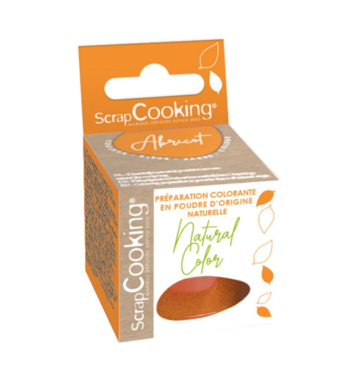 Natur Farbpulver orange 10g in Orange präsentiert im Onlineshop von KAQTU Design AG. Zutaten ist von Scrap Cooking