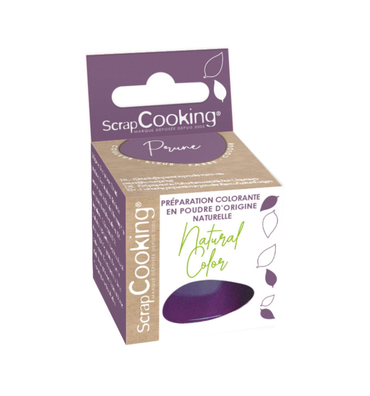 Natur Farbpulver violett 10g in Violett präsentiert im Onlineshop von KAQTU Design AG. Zutaten ist von Scrap Cooking