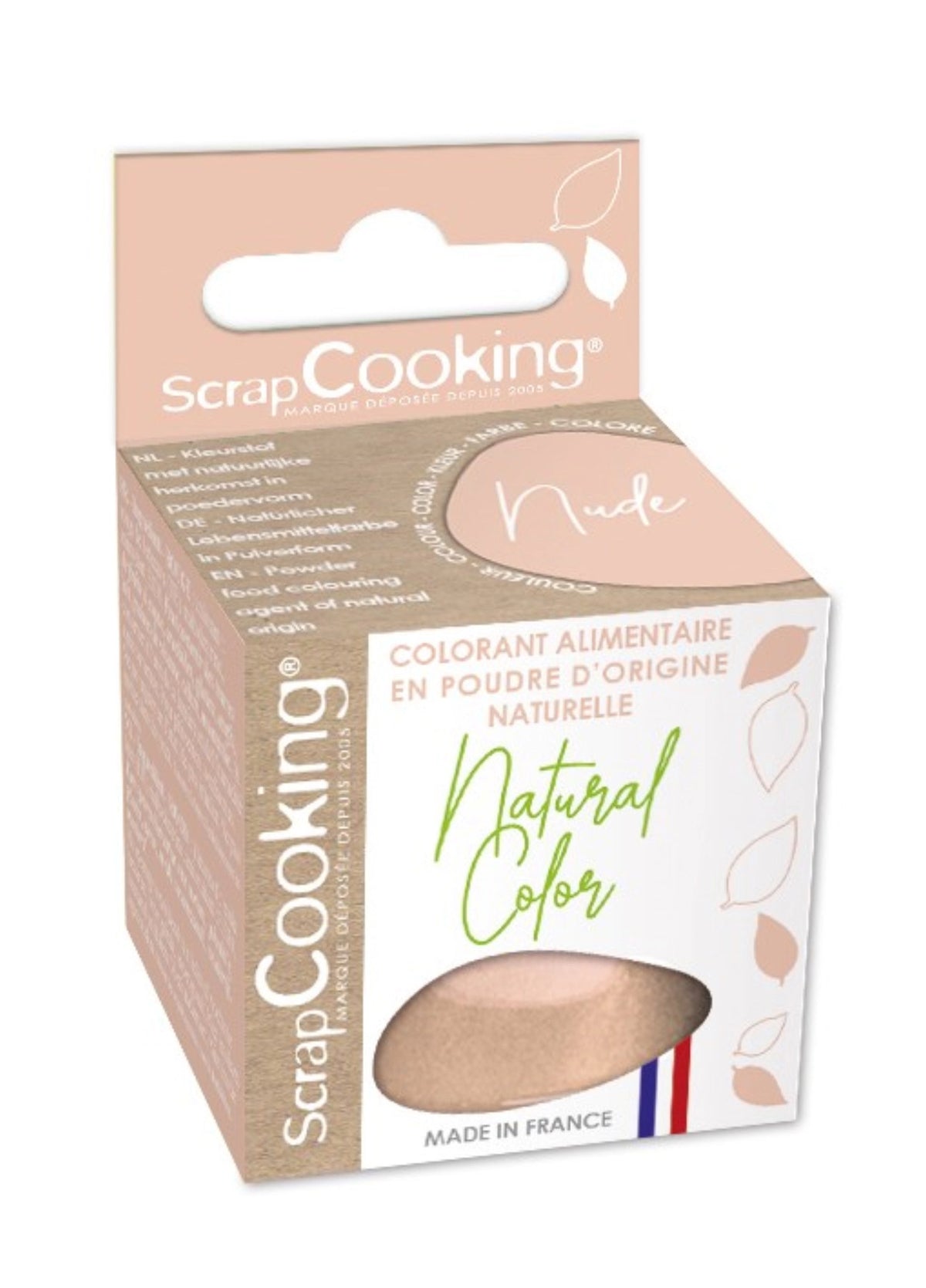 Natürlicher Farbstoff Nude, 10g in Beige präsentiert im Onlineshop von KAQTU Design AG. Zutaten ist von Scrap Cooking