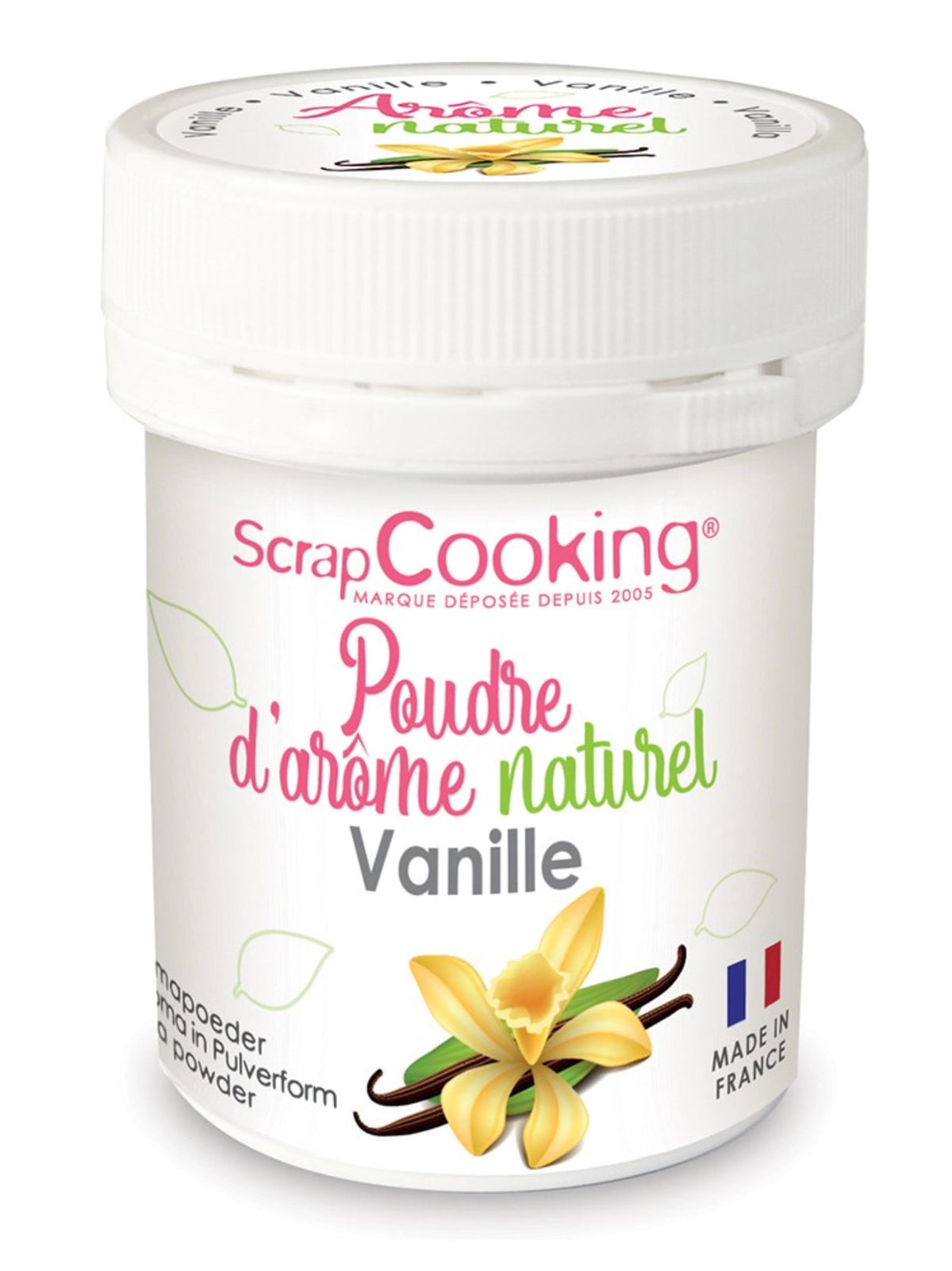 Natur Aroma Farbpulver Vanille 15g in Mehrfarbig präsentiert im Onlineshop von KAQTU Design AG. Zutaten ist von Scrap Cooking