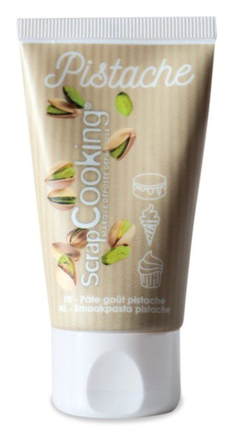Aromenpaste Pistazie, 50g in Grün präsentiert im Onlineshop von KAQTU Design AG. Zutaten ist von Scrap Cooking