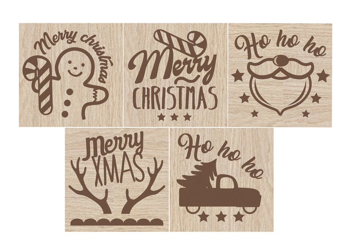Cookie Stamp, Würfelstempel u. Ausstecher, Weihnachten in Mehrfarbig präsentiert im Onlineshop von KAQTU Design AG. Küchenhelfer ist von Scrap Cooking