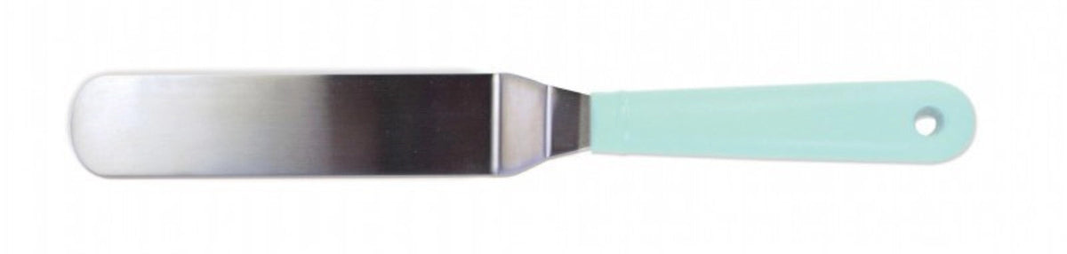 Flexibler Spachtel Edelstahl 28.5cm in Blau präsentiert im Onlineshop von KAQTU Design AG. Backutensilien ist von Scrap Cooking