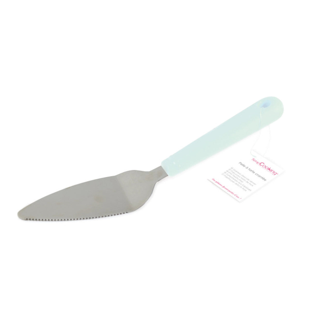Tortenheber pink Edelstahl in Blau präsentiert im Onlineshop von KAQTU Design AG. Backutensilien ist von Scrap Cooking