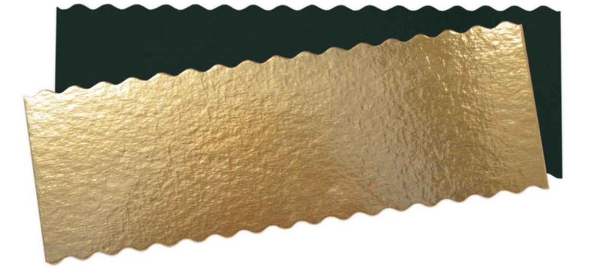 5er Set Untersetzer für Cake gold/schwarz 30x10cm in Gold präsentiert im Onlineshop von KAQTU Design AG. Backutensilien ist von Scrap Cooking