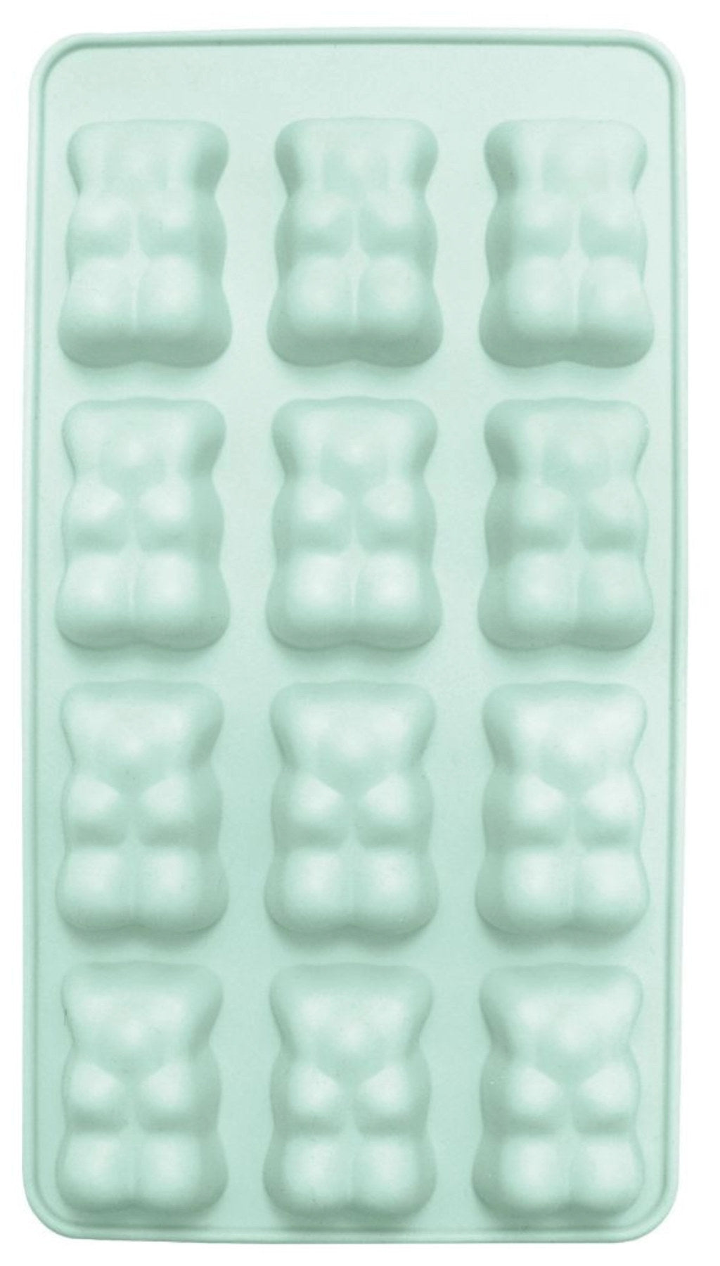 Silikonbackform Gummibären 23 x 13cm in Blau präsentiert im Onlineshop von KAQTU Design AG. Backform / Backblech ist von Scrap Cooking