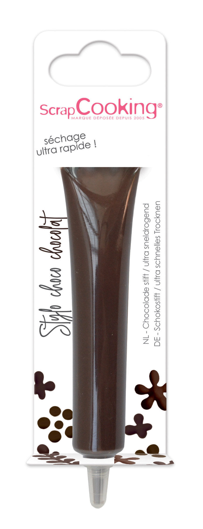 Stift mit Schokoladengeschmack schokolade 25g in Braun präsentiert im Onlineshop von KAQTU Design AG. Zutaten ist von Scrap Cooking