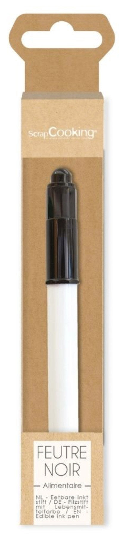 Lebensmittelstift schwarz in Schwarz präsentiert im Onlineshop von KAQTU Design AG. Zutaten ist von Scrap Cooking