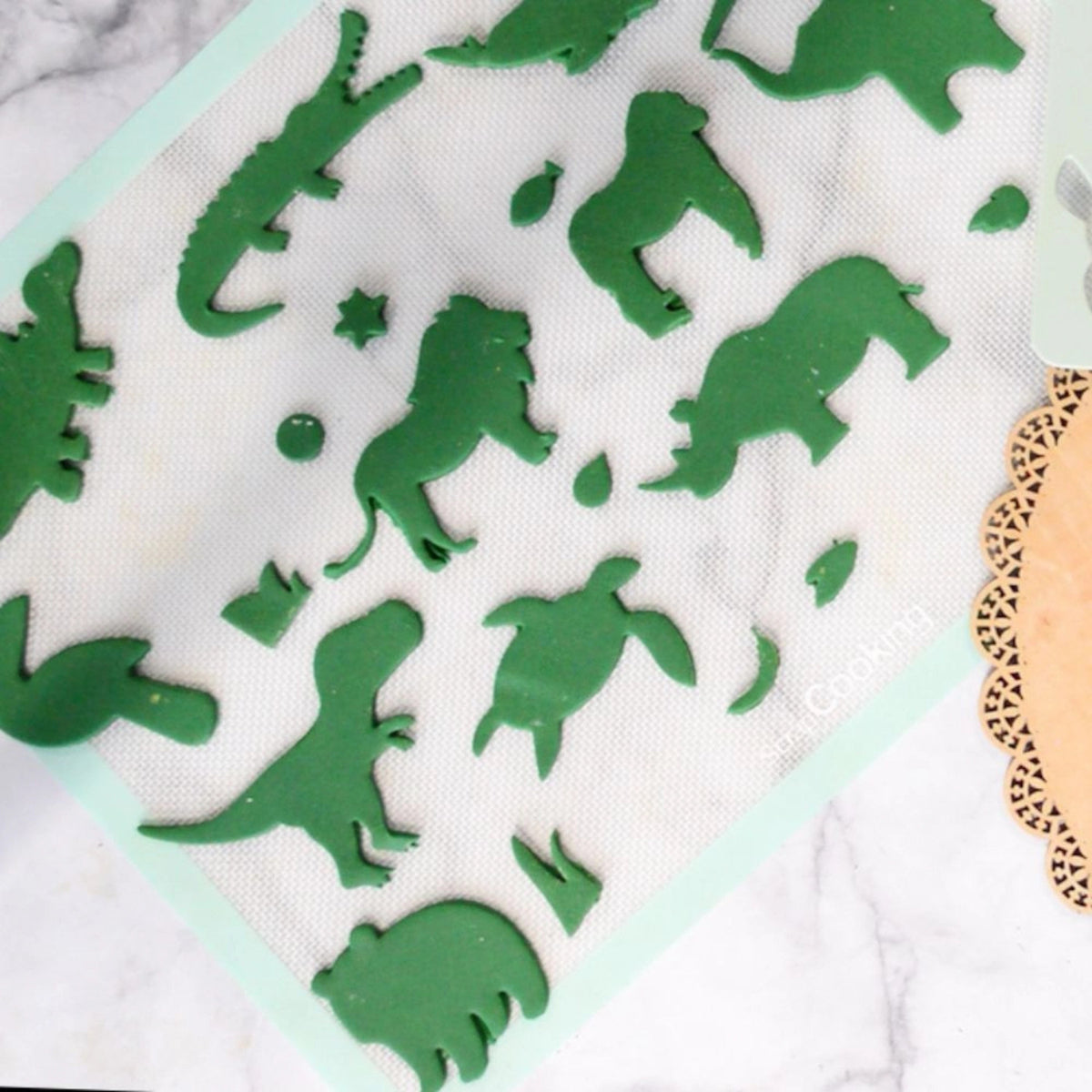 Zuckerpaste grün 250g in Grün präsentiert im Onlineshop von KAQTU Design AG. Zutaten ist von Scrap Cooking