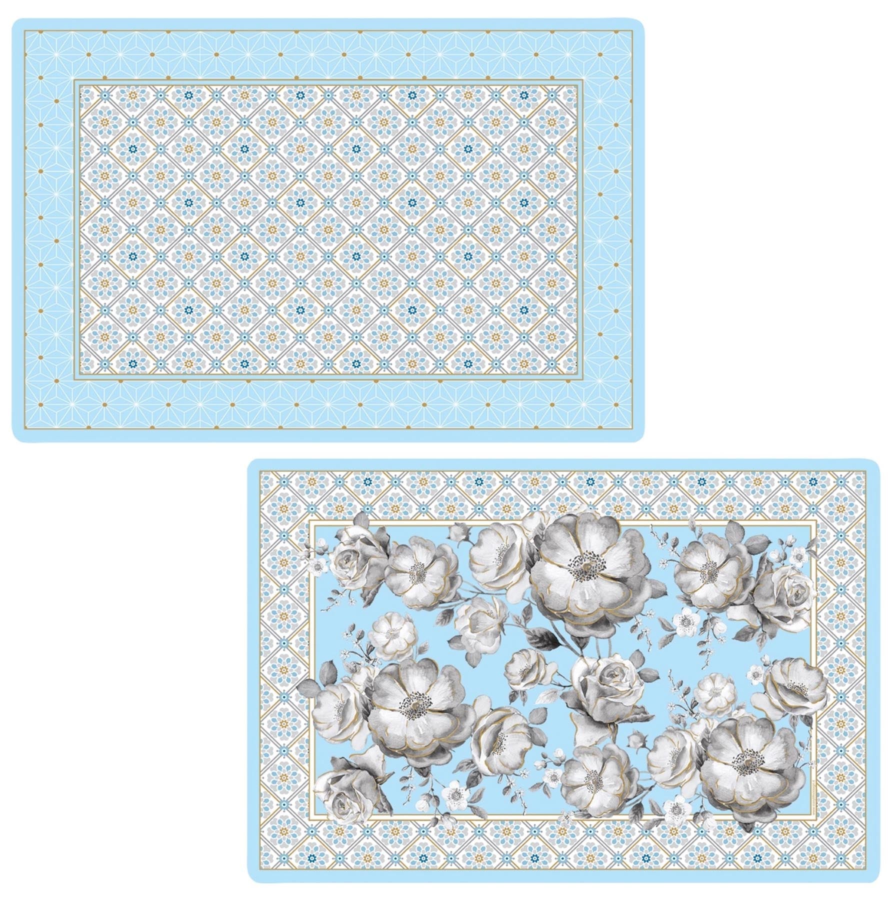 Tischset in Blau präsentiert im Onlineshop von KAQTU Design AG. Tischset ist von Easy Life