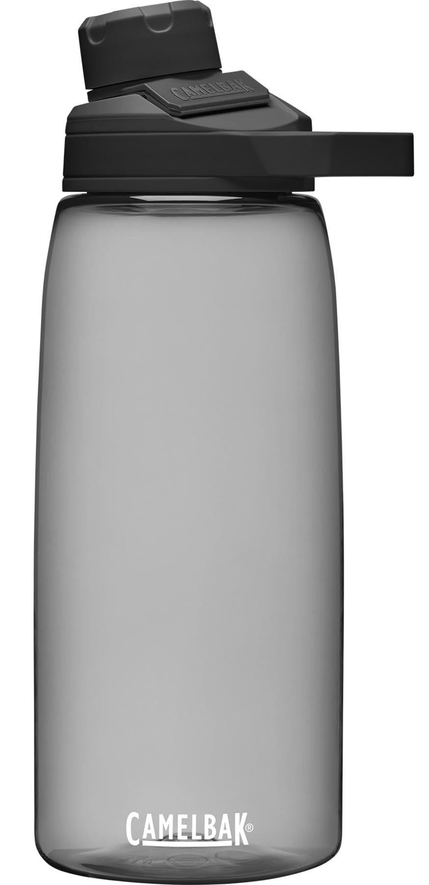 Chute Mag Bottle 1.0l, charcoal in Silber präsentiert im Onlineshop von KAQTU Design AG. Aufbewahrungsbehälter ist von Camelbak