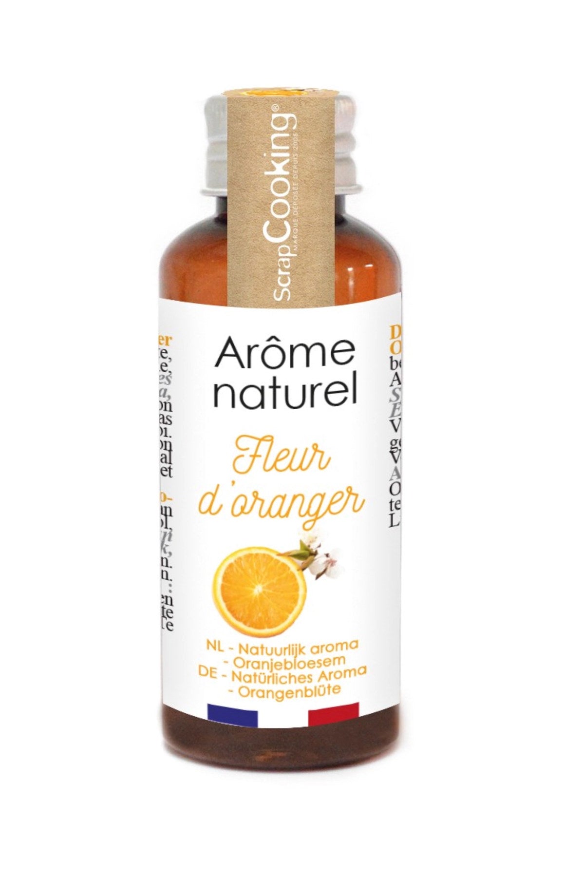 Natürliches Aroma Orangenblüte 40 ml in Transparent präsentiert im Onlineshop von KAQTU Design AG. Zutaten ist von Scrap Cooking