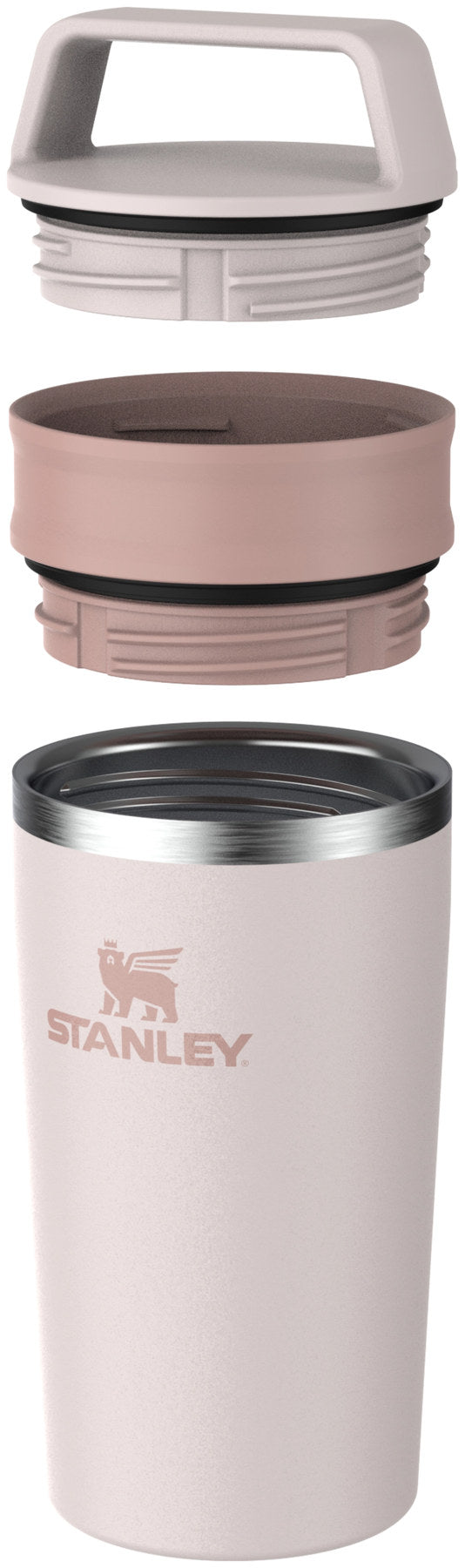 Café-To-Go Travel Mug 0.35l rose quartz in Violett präsentiert im Onlineshop von KAQTU Design AG. Trinkflaschen ist von Stanley