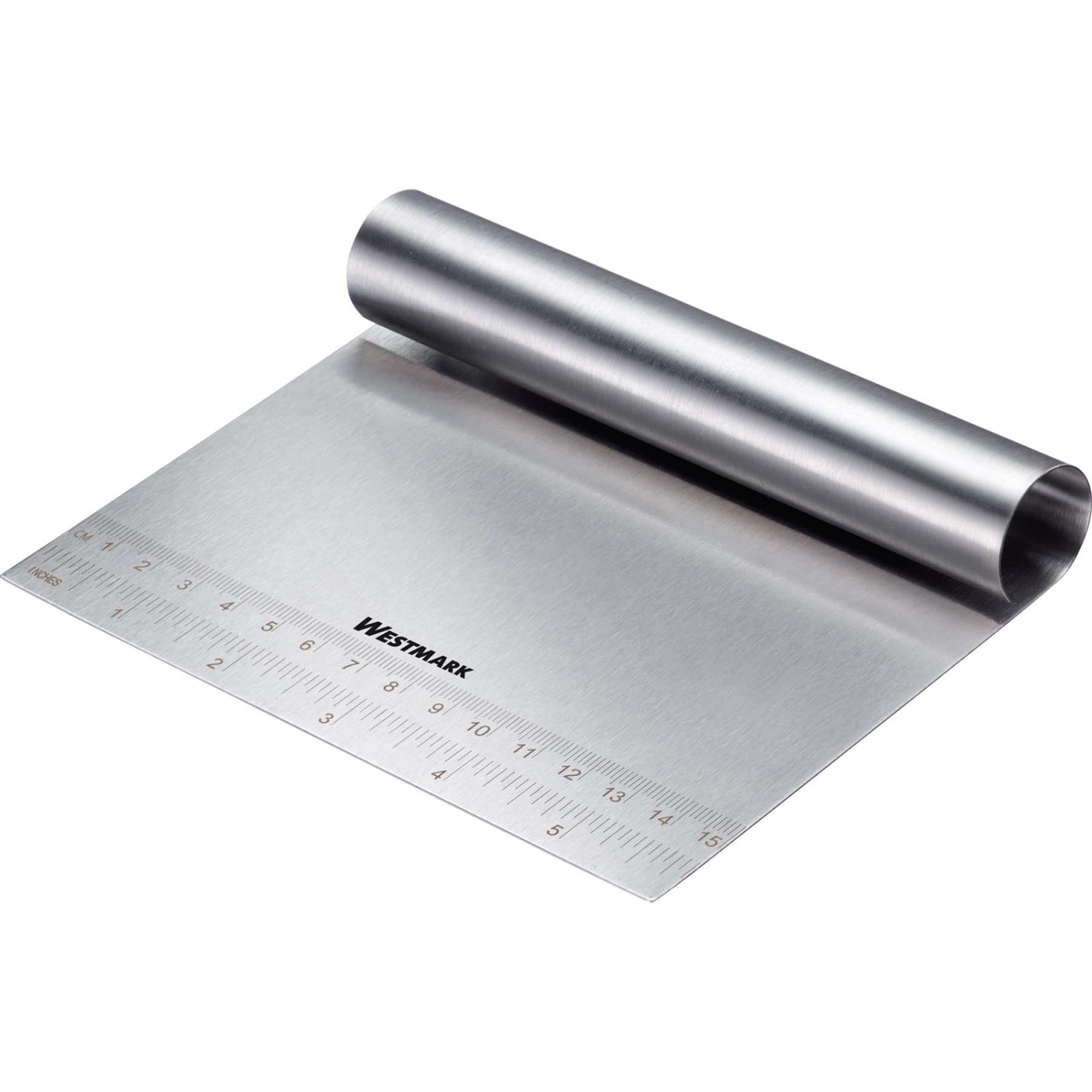 Teigschaber mit Skala in Silber präsentiert im Onlineshop von KAQTU Design AG. Backutensilien ist von Westmark