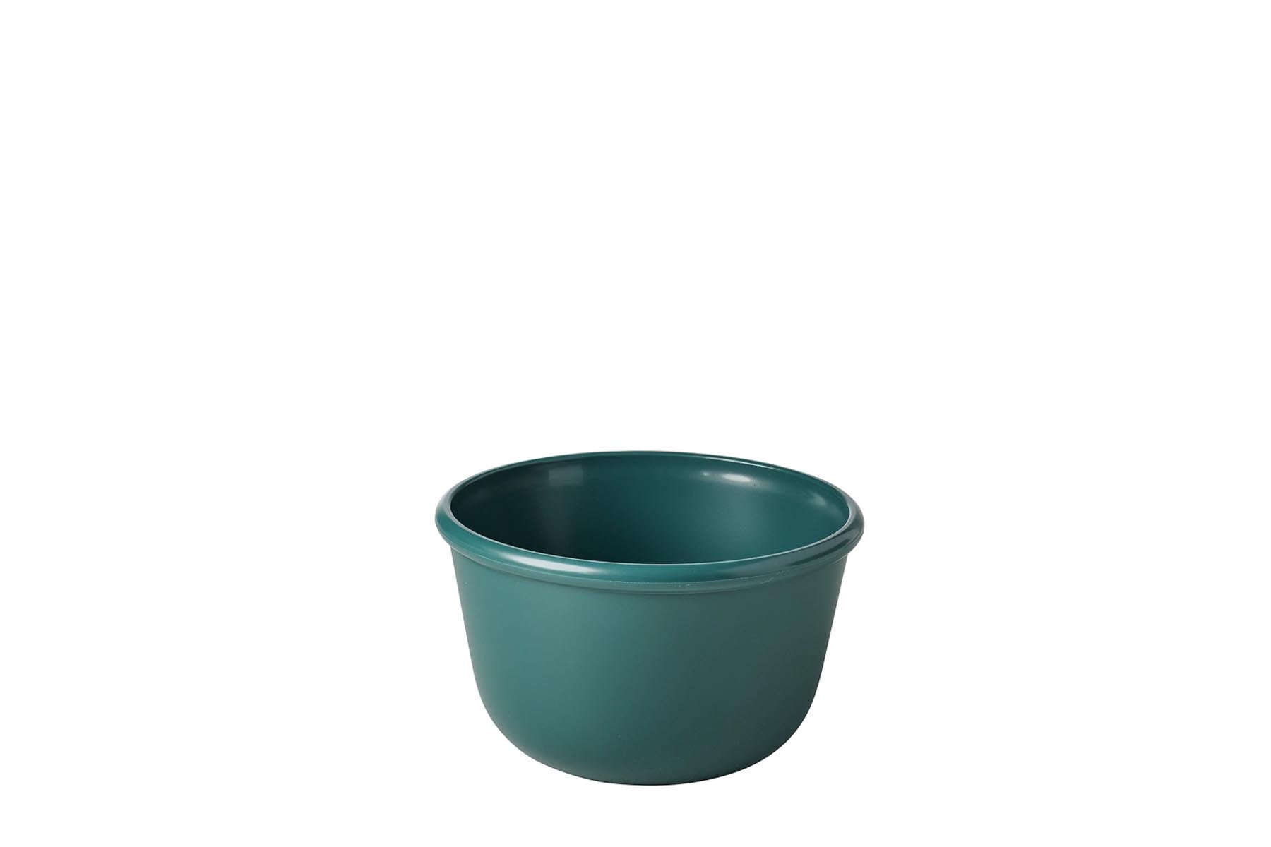 Stilvolle 500ml Essschale von Mepal Pro in nordic pine, gefertigt aus robustem PET, ideal für vielseitige Nutzung und ansprechende Präsentation.