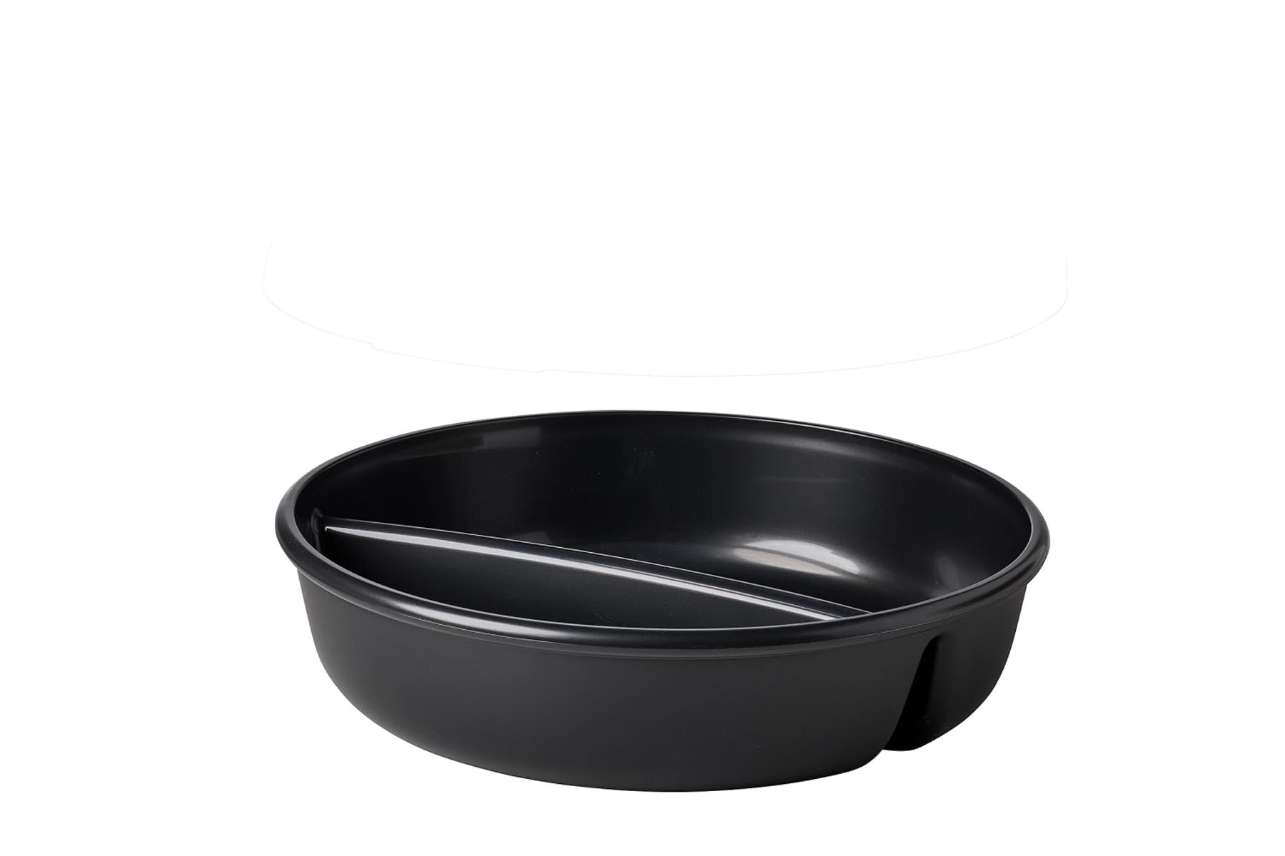Elegante Mepal Pro Essschale Duo in nordic black, ideal für Snacks und Mahlzeiten, aus robustem PET für langanhaltende Nutzung.