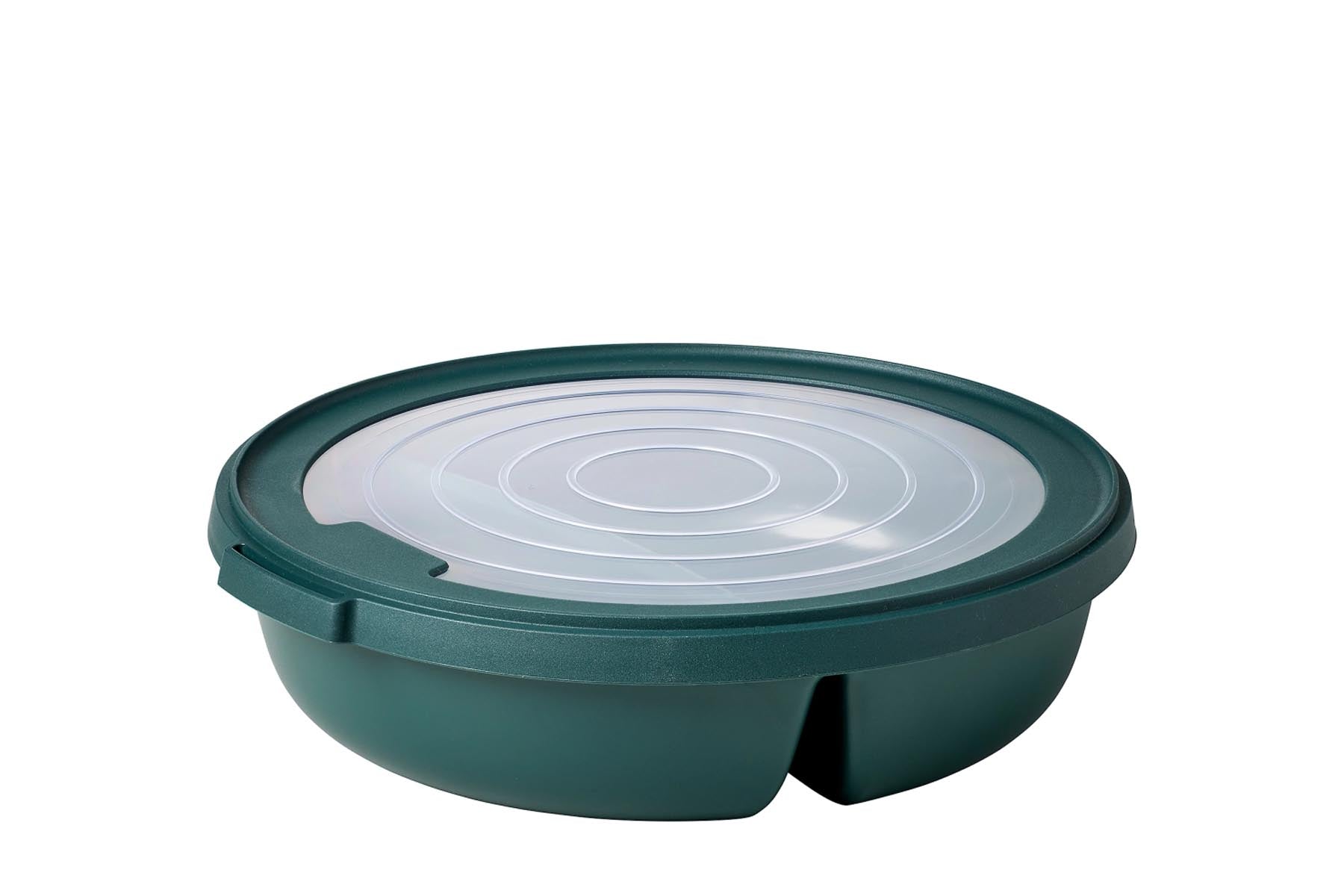 Mepal pro, Essschale duo 350+700ml, PET, nordic pine in Grün präsentiert im Onlineshop von KAQTU Design AG. Schale ist von Mepal Pro