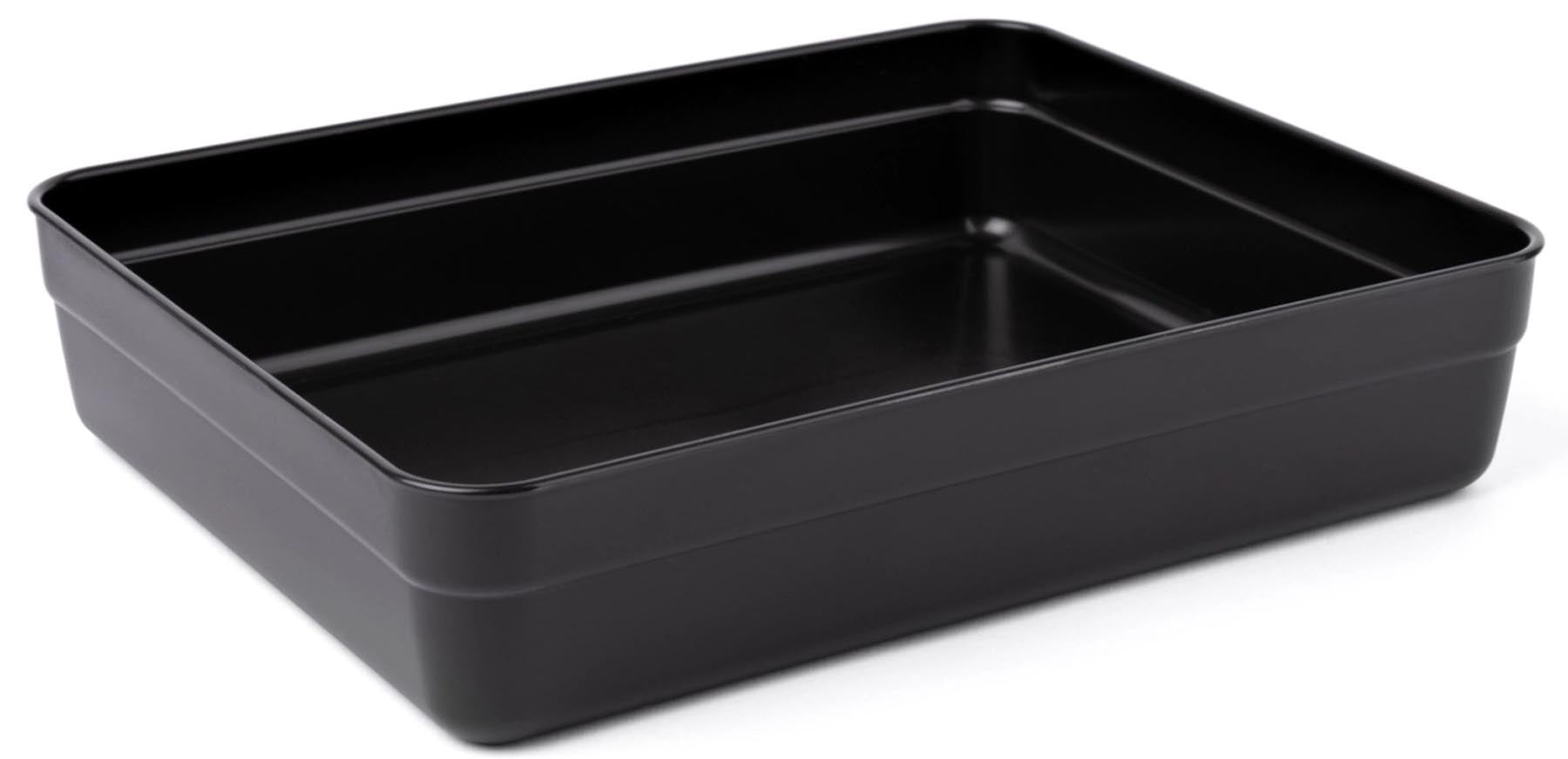 Amuse Pro Mehrwegschale L rechteckig 2000ml schwarz in Schwarz präsentiert im Onlineshop von KAQTU Design AG. Snackbox ist von Amuse